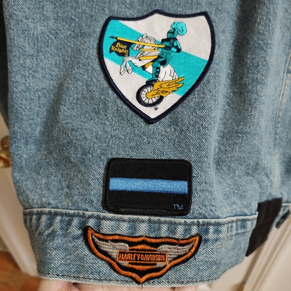 Rare like new Harley Davidson jeans vest denim vest men´s XXL Vests